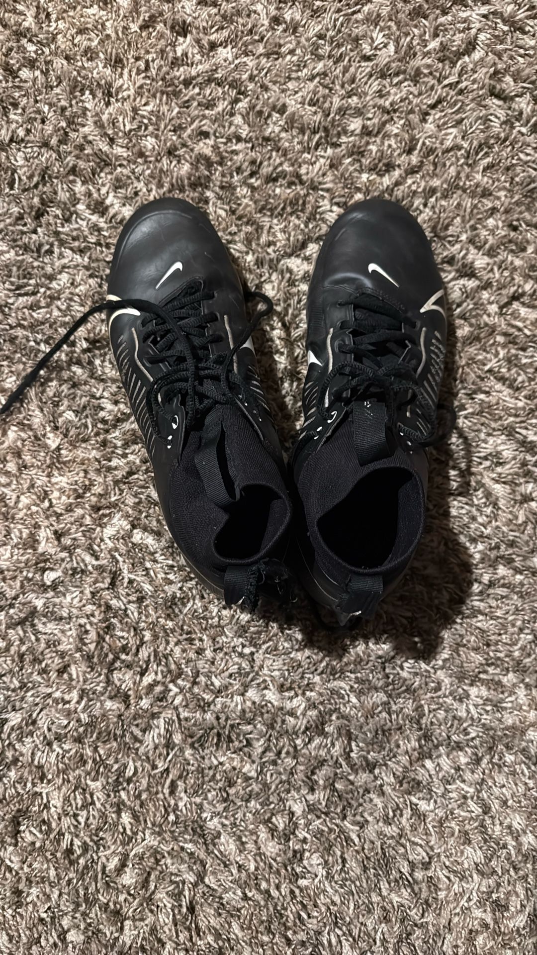 vapor nike cleats ankle support