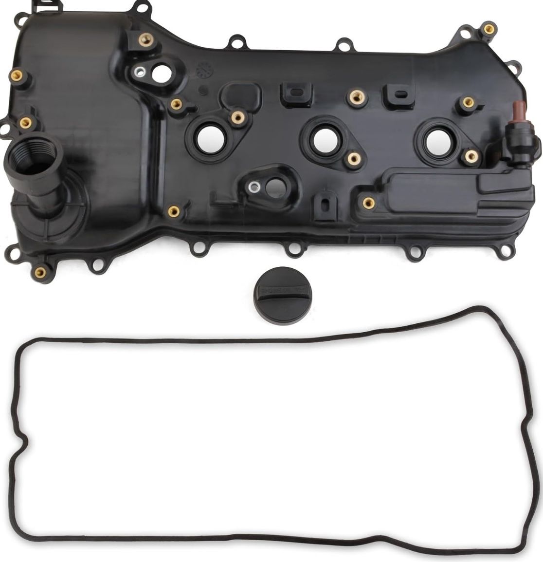 Brand new - Engine Valve Cover Left Side Fits Toyota Tacoma 16-23 3.5L Replace 112020P032