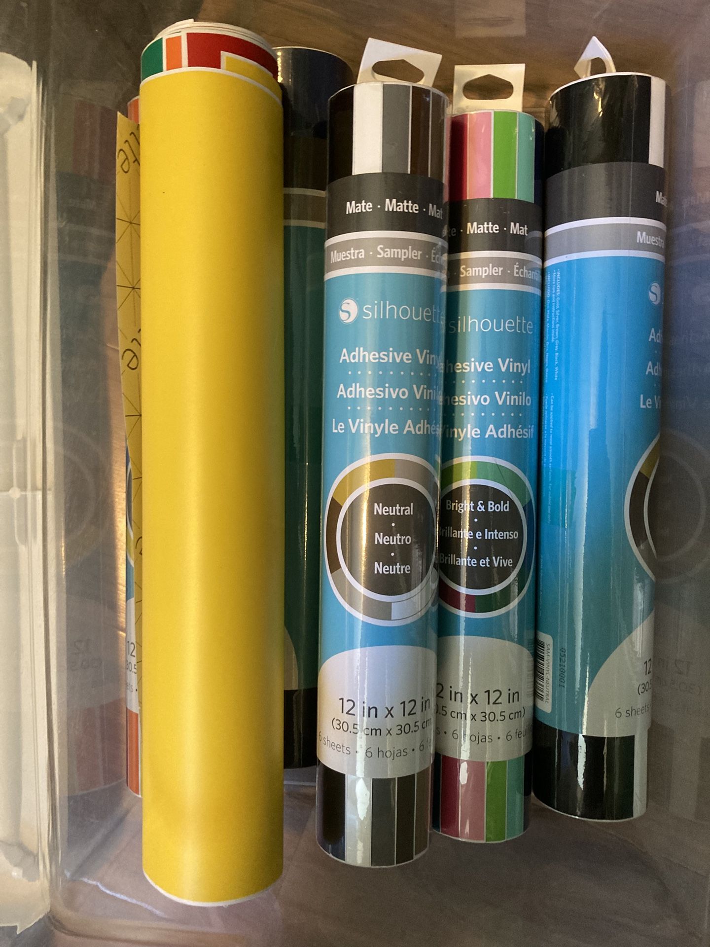 Silhouette adhesive Vinyl And Transfer Tape
