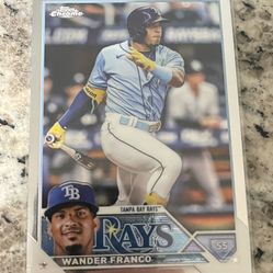 Wander Franco 2023 Topps Chrome Card #71