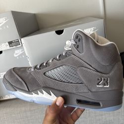 Jordan 5 wolf grey
