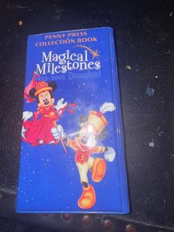 Disneyland pressed coin collection