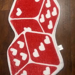 Dice Hearts Rug
