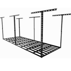 Black Overhead Garage Storage 3’x6’