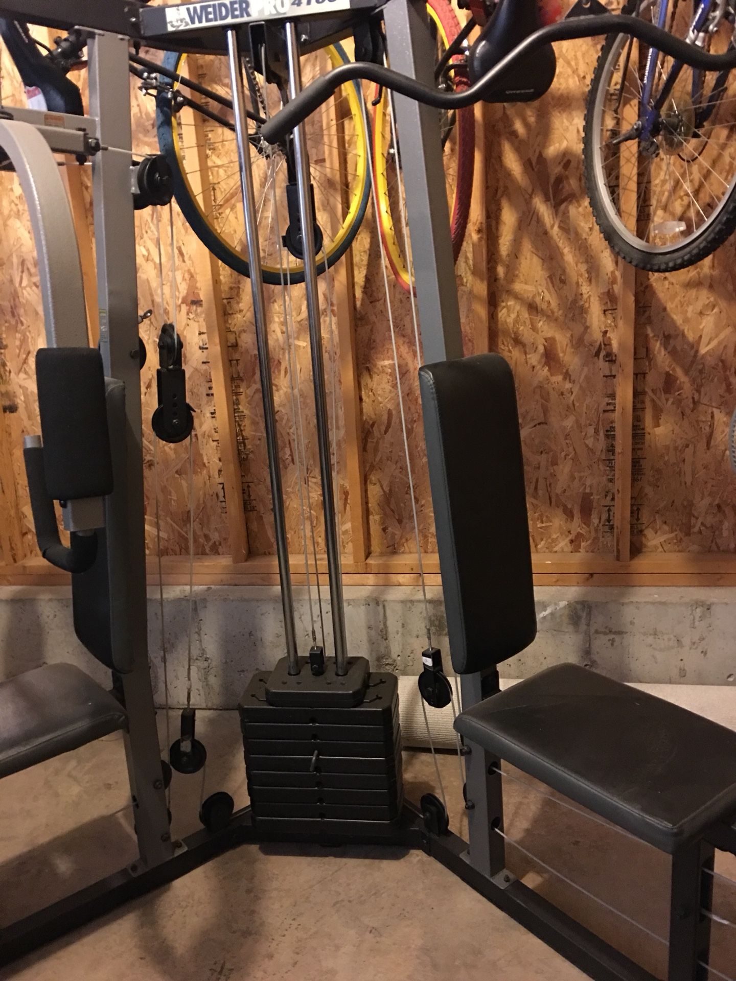 Weider pro online 4100 home gym