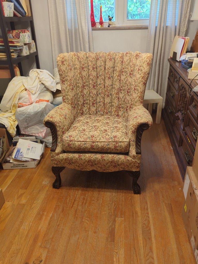 Colonial Wing Back Chair