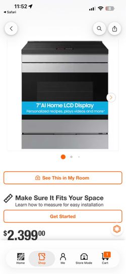 Samsung bespoke electric range