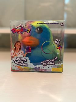 Quackeez Duckeez Tie Dye Squish Toy