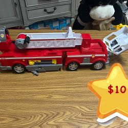 PAW PATROL FIRE TRUCK MARSHALL