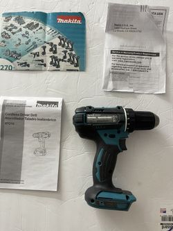 Makita XFD10Z 18v Compact Lithium Ion Cordless 1 2 Driver Drill Tool Only for Sale in Hemet CA OfferUp