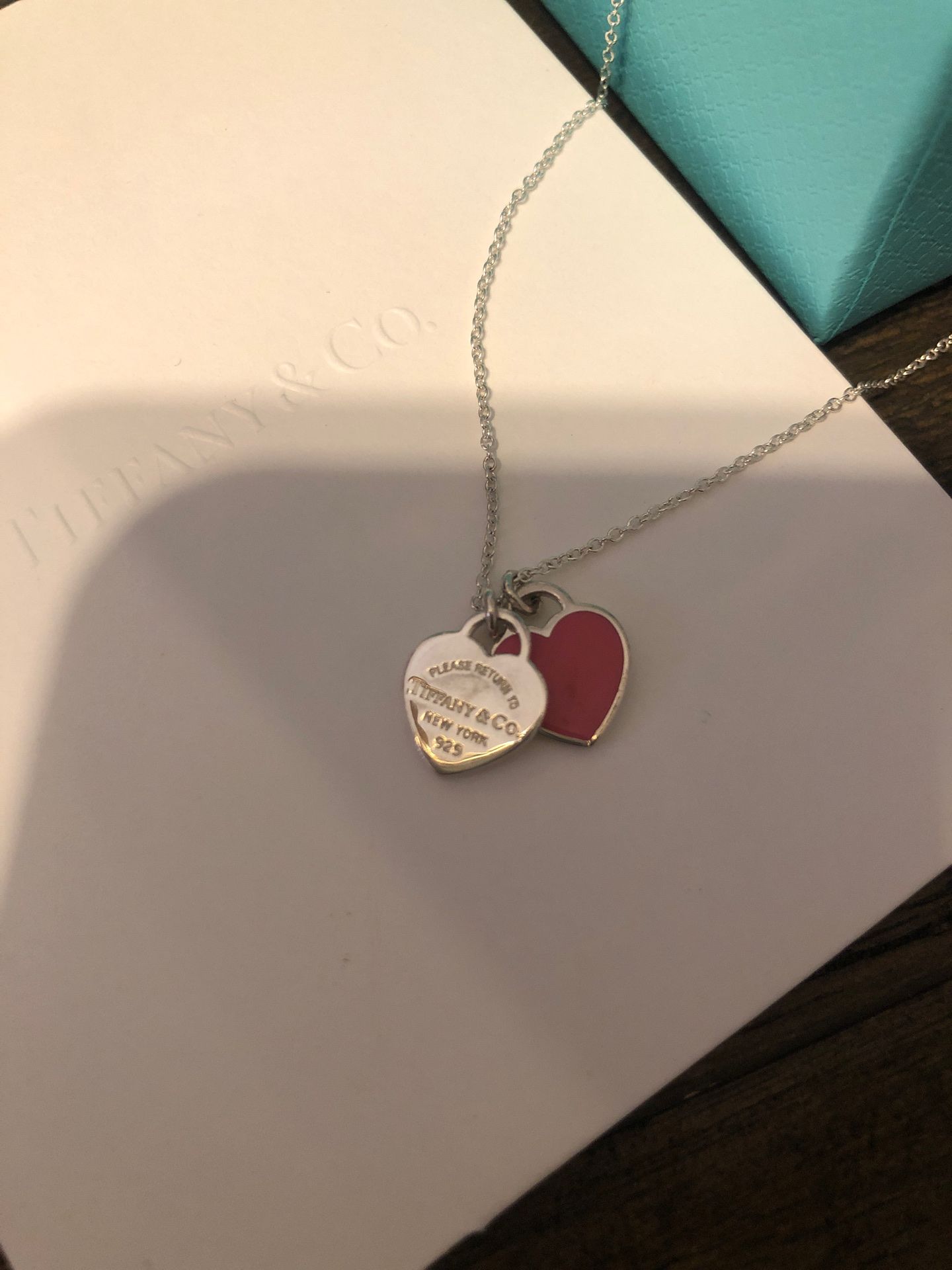 Tiffany heart necklace