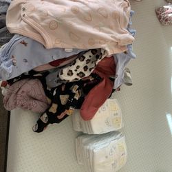 baby clothes / diapers 