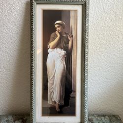 Decor Painted Frame and Print