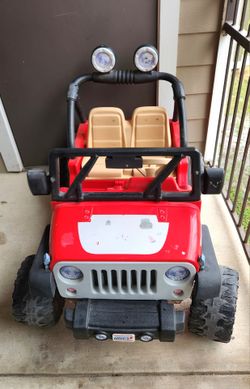 Kids Electric Jeep – $150 OBO