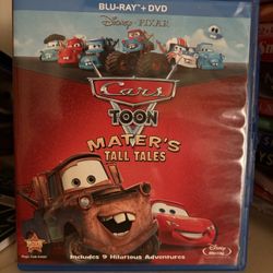 Cars Too Mater’s Tall Tales Blu Ray And Dvd