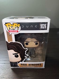 VAULTED Paul Atreides Dune Funko Pop #1026 Movies Books Herbert Frank Timothee Chalamet Vinyl Sci-Fi
