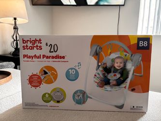Bright Starts Portable Swing