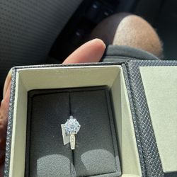 14KT WHITE GOLD VS2 G 0.75CTW ROUND DIAMOND Ring