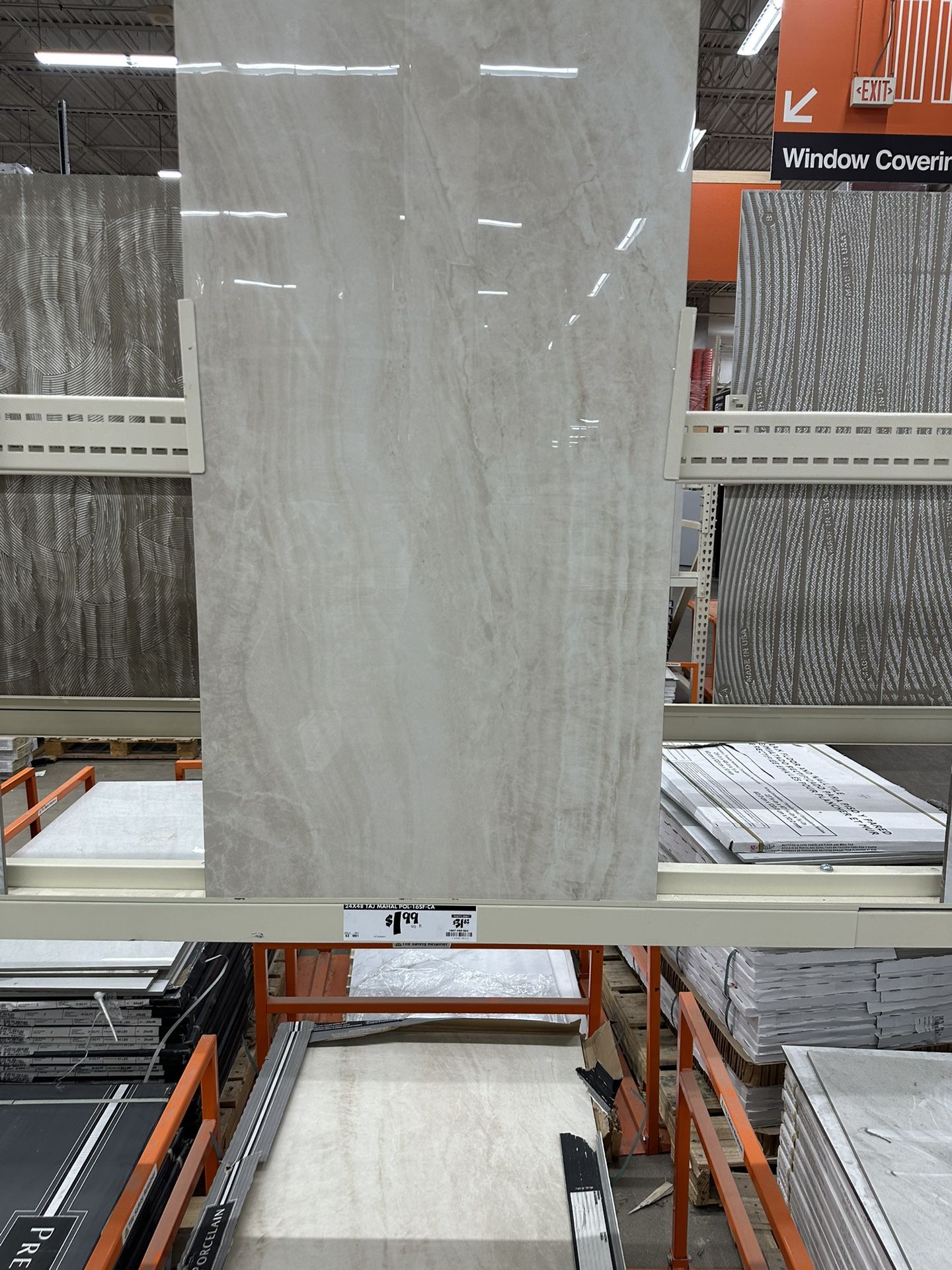 New Large Porcelain Tile 24”x48” Taj Mahal SAVE BIG!!!