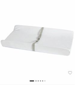 Changing table top with changing pad - white