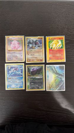 Pokémon TCG Card Lot of 6