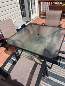 Outdoor Table And Chairs.