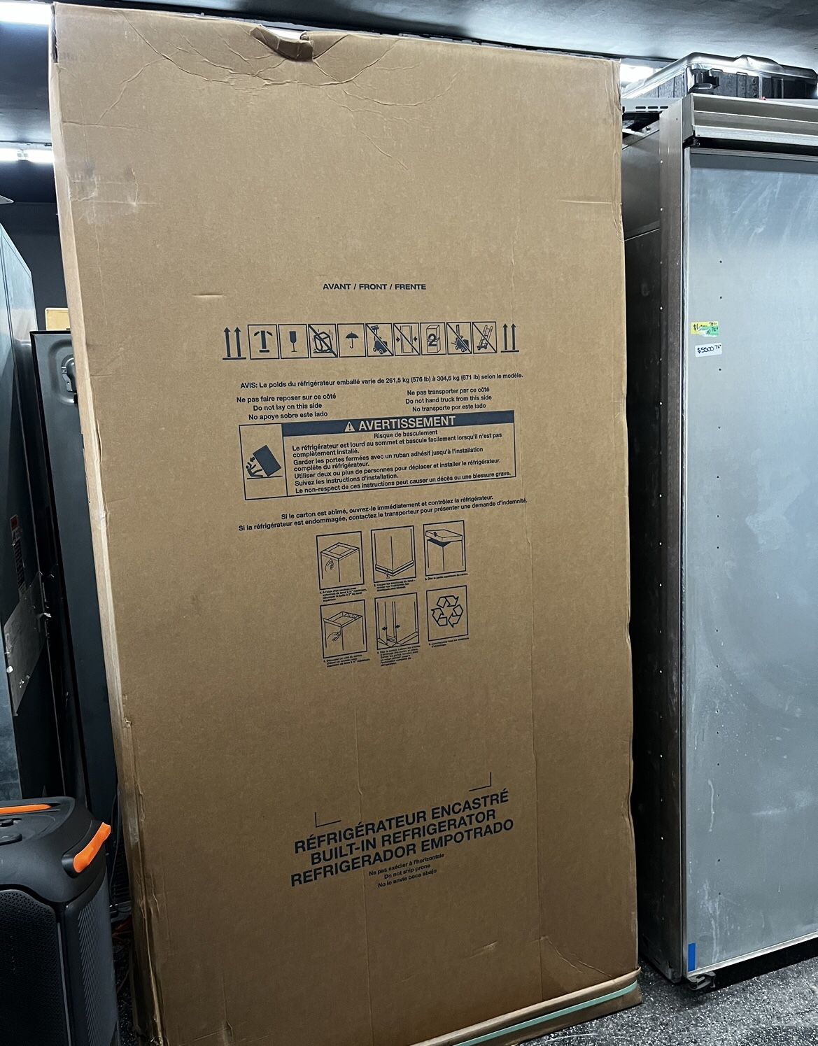 New KitchenAid 42” Built In Panel Ready French Door Refrigerator