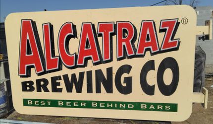 Alcatraz Brewing Co. Sign