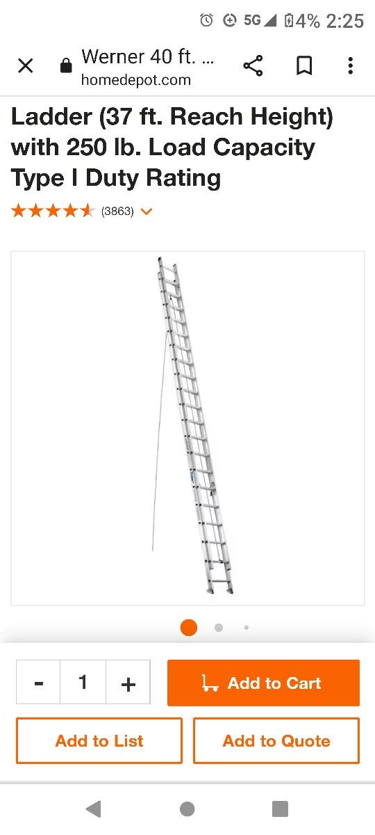 40 Ft Ladder