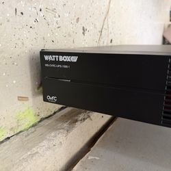 WATT BOX WB-OVRC-UPS-1500-1 Good Condition 
