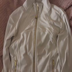 White Gold zipper Lululemon