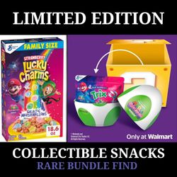 Mario Galaxy Limited Ed. Cereals
