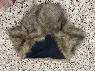 Scarf synthetic fur, new