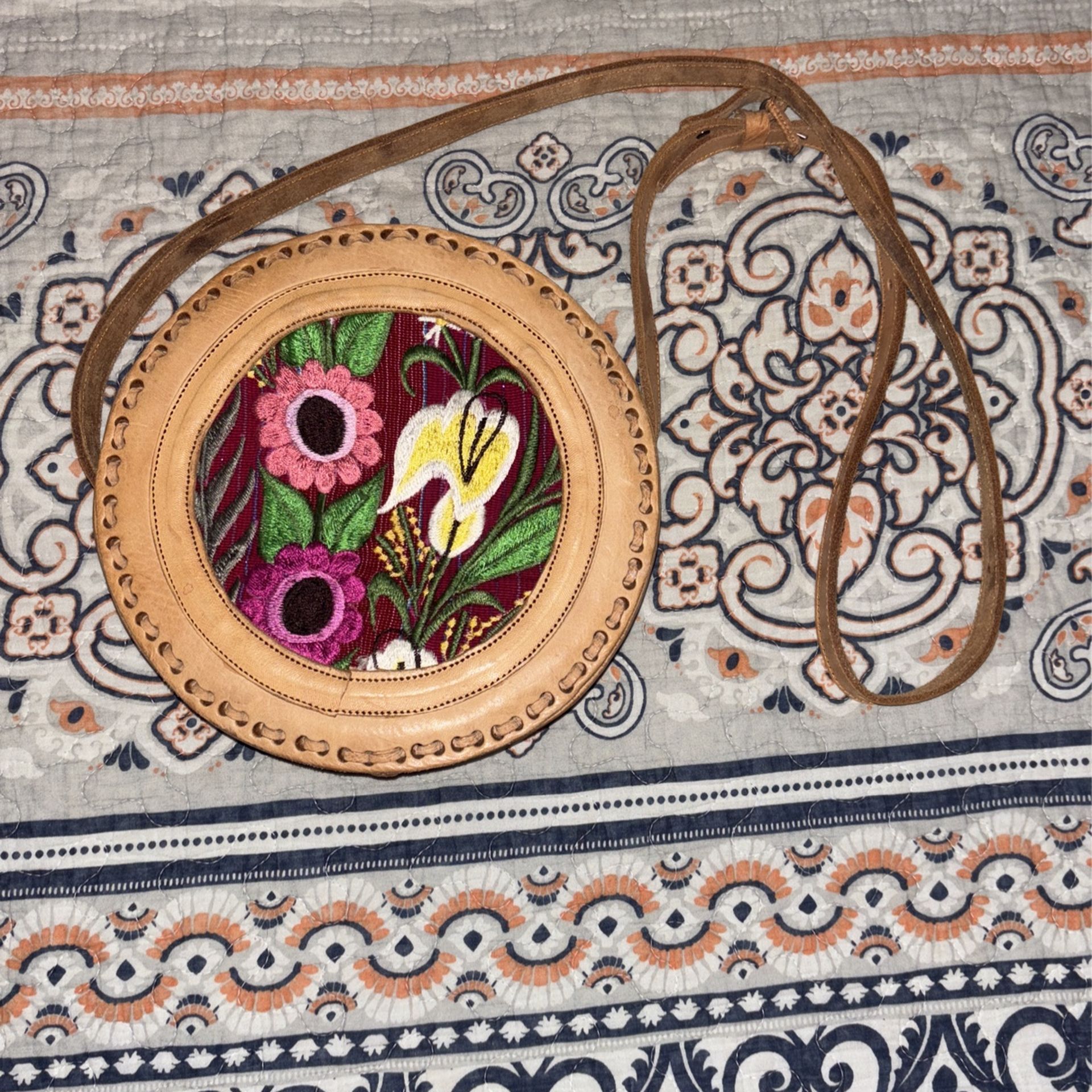 Hand Made Purse From Comala, Mexico