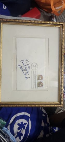 Dick Clark Autograph Signed First Day Of Issue Envelope