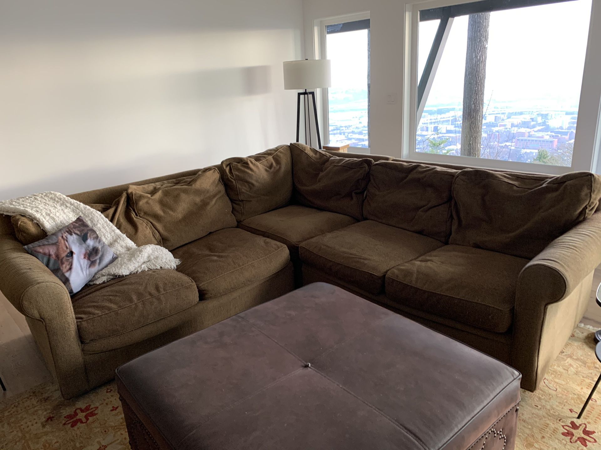 FREE Crate & Barrel Sectional