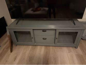 Entertainment Center with Matching Side Table