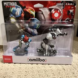 Brand New - Metroid Dread amiibo 2 Pack