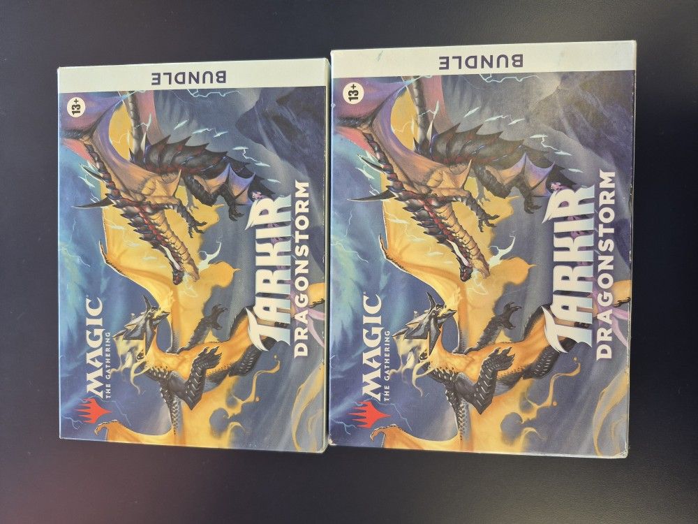 2 Brand New Boxes Unopened Gathering Tarkir: Dragonstorm