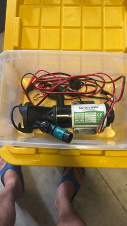 RV macerating  Pump  Black Tank 
