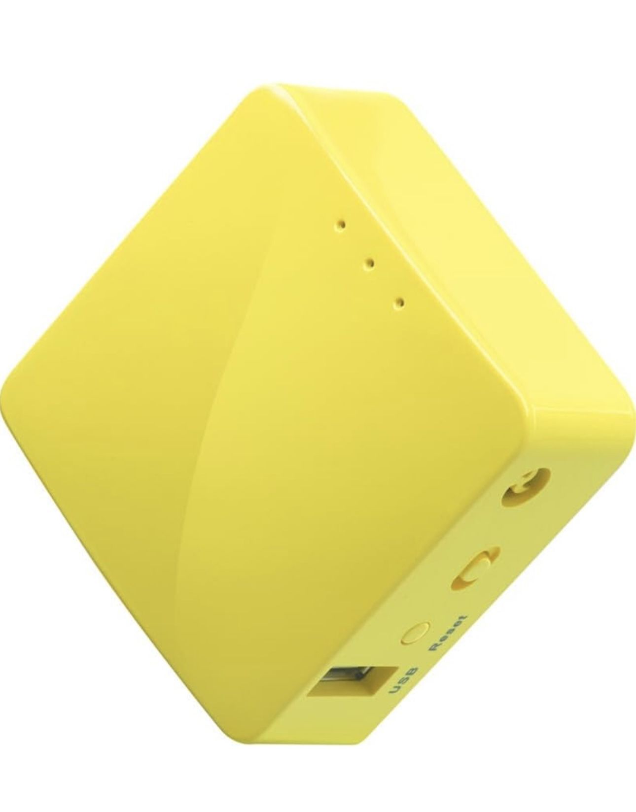 MT300N-V2 (Mango) Portable Mini Travel Wireless Pocket VPN WiFi Router - 2X Ethernet Ports | USB 2.0 | OpenWrt | OpenVPN/Wireguard for Public & Hotel 