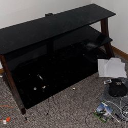 Glass Entertainment Center