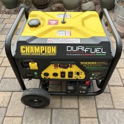 Generator - Champion Dual-fuel