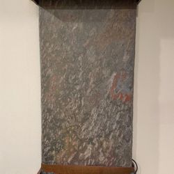 Wall Fountain and Light