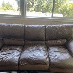 Free Couch And Oversized Chair 