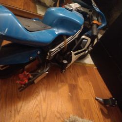 Blue Street Pocket Bike 