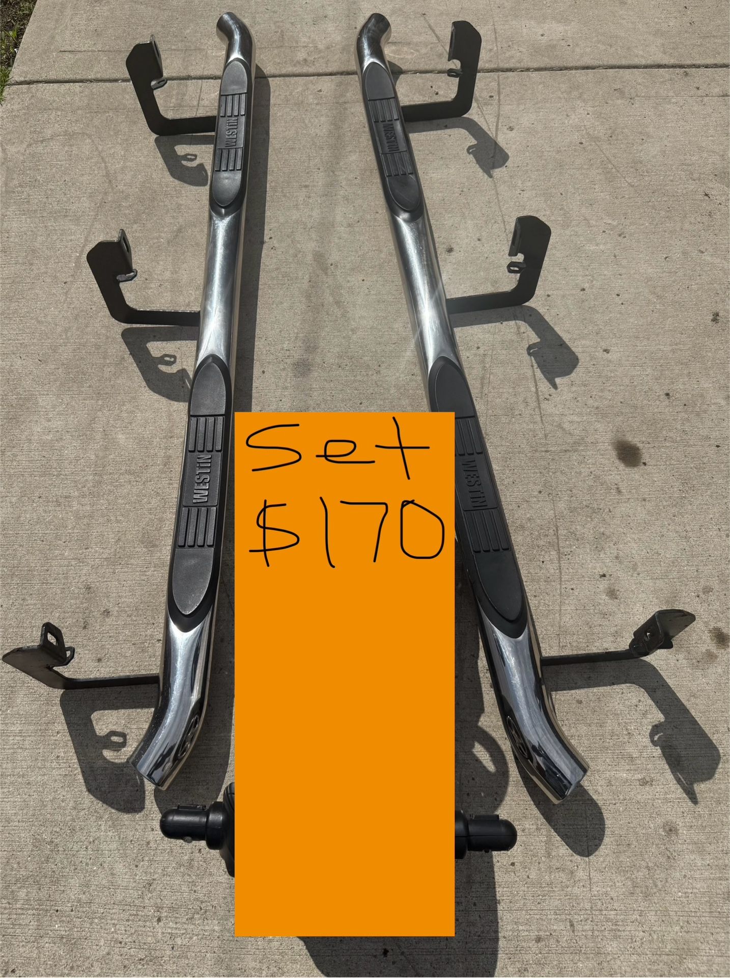 westin car running boards / estribos para carro