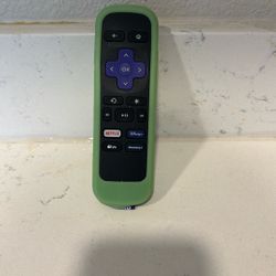 PRICE BELOW MARKET VALUE ROKU EXPRESS WITH REMOTE AND LIMITED EDITION GLOW IN THE DARK NEOPRENE SLEEVE FOR THE REMOTE USB CORD PLUG-IN CORD THIS HAS I