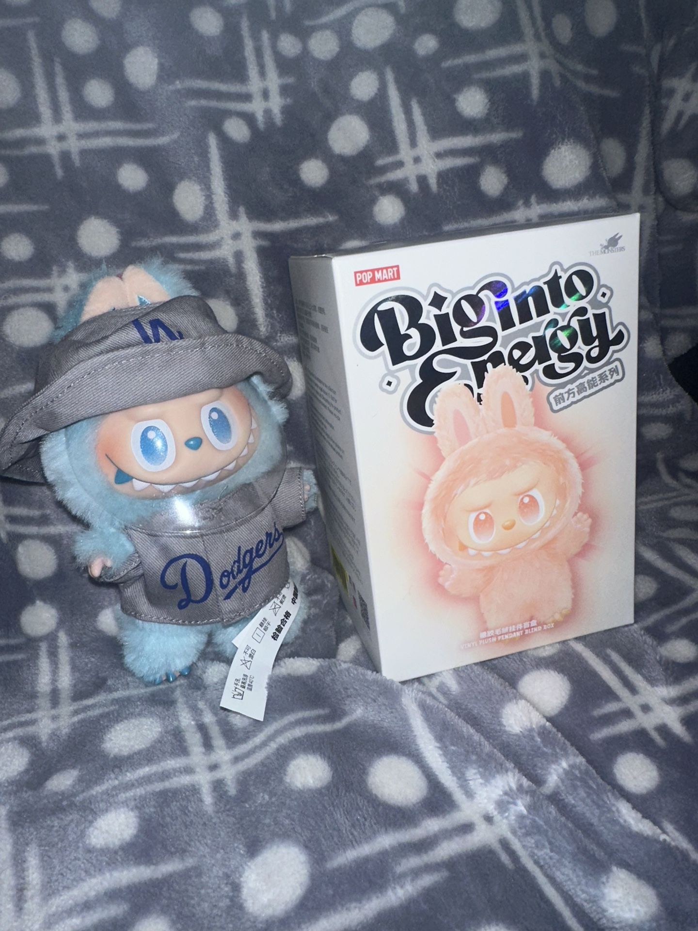 Labubu - Big Into Energy - Hope (blue)