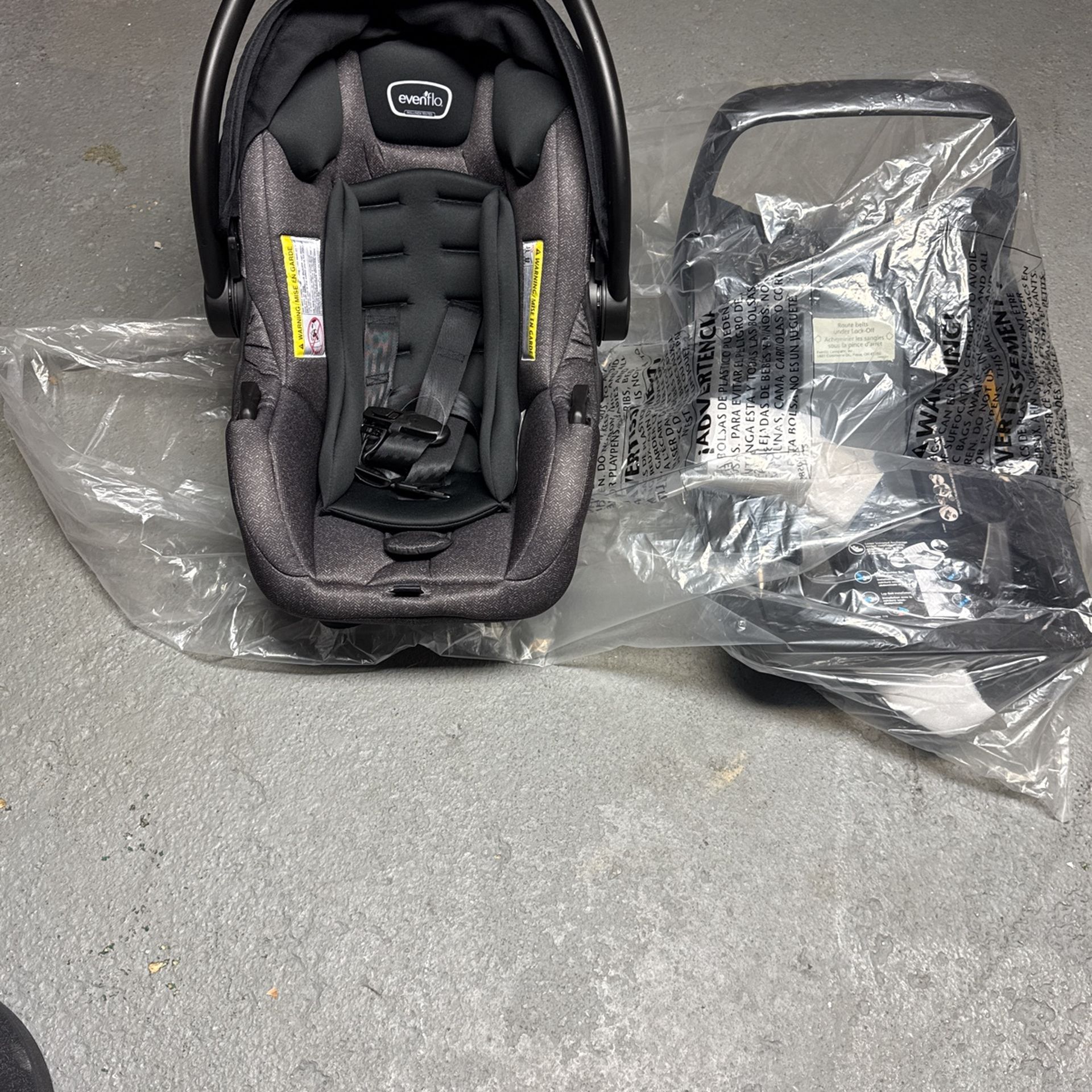 Evenflo infant car seat